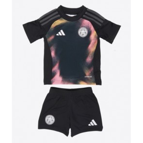 Lacne Dětský Futbalové dres Leicester City 2024-25 Krátky Rukáv - Preč (+ trenírky)